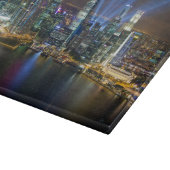 Singapur Downtown Lightshow Schneidebrett (Ecke)