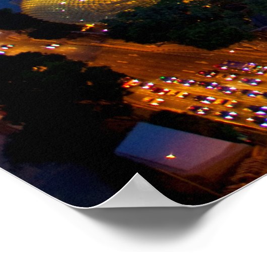 Singapur Downtown Poster (Ecke)