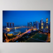 Singapur Downtown Poster (Vorne)