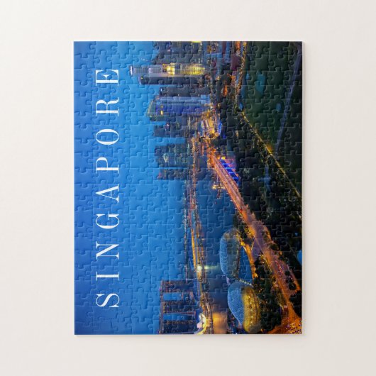 Singapur Downtown Puzzle (Vertikal)