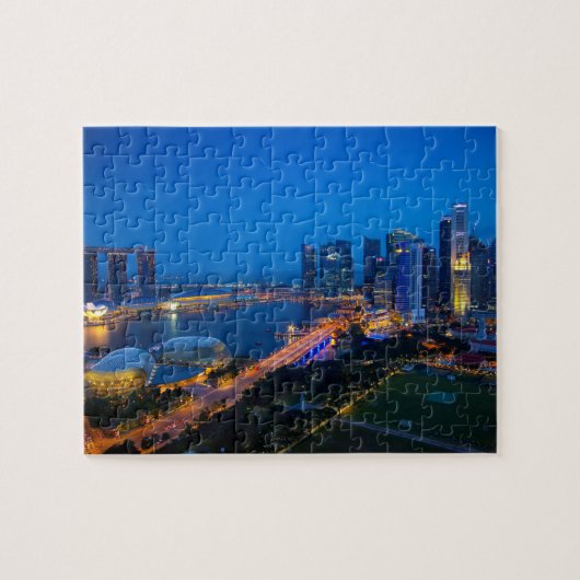 Singapur Downtown Puzzle (Horizontal)