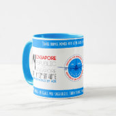 Singapur elegant tasse (Vorderseite Links)