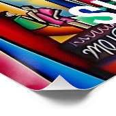 Singapur en Arte Contemporáneo Poster (Ecke)