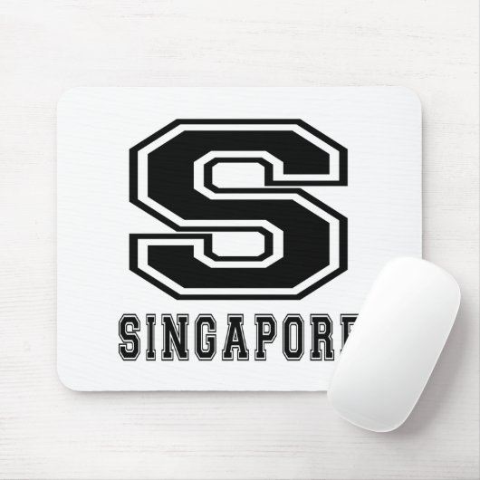 Singapur-Entwürfe Mousepad (Mit Mouse)