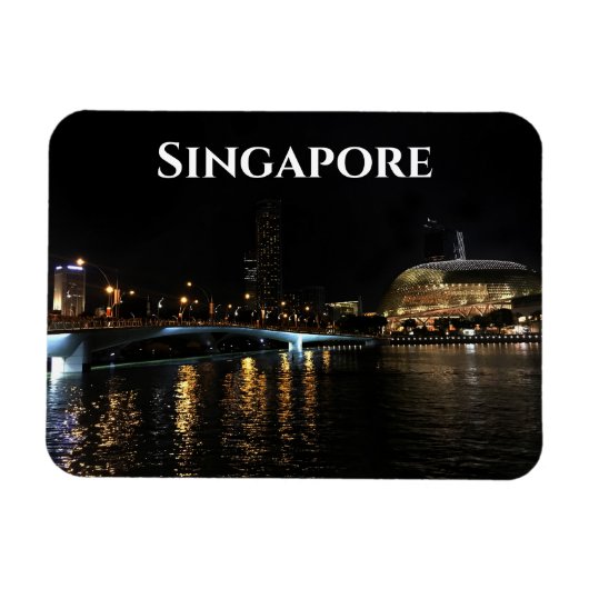 Singapur Esplanade Theater #1 Magnet (Horizontal)