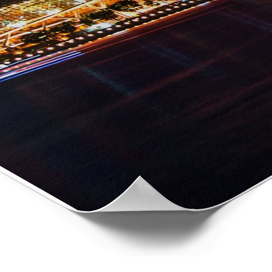 Singapur Fireworks Poster (Ecke)