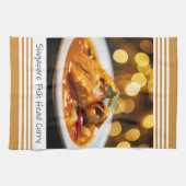 Singapur Fish Head Curry Küchentuch (Horizontal)