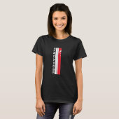 Singapur Flag Colors T-Shirt (Vorne ganz)