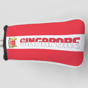 Singapur Flag Gorgeous Patriotic Golf Headcover