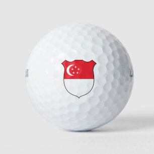 Singapur Flag Grand Patriotic Golfball