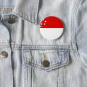 Singapur-Flagge Button (Beispiel)