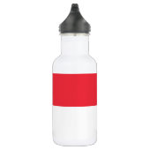 Singapur-Flagge Edelstahlflasche (Rechts)