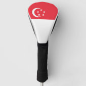 Singapur-Flagge Golf Headcover (Vorderseite)