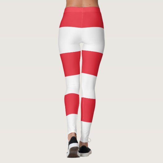 Singapur-Flagge Leggings (Rückseite)