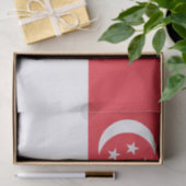 Singapur-Flagge Seidenpapier (Geschenk)
