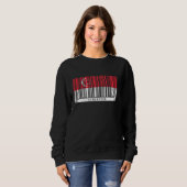 Singapur-Flagge Singapur Heritage Barcode Singap Sweatshirt (Vorne ganz)