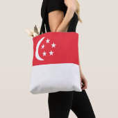 Singapur-Flagge Tasche (Von Nahem)