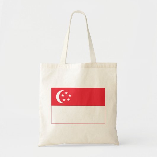 Singapur-Flagge Tragetasche (Vorne)