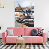 Singapur Flussaufbereitung - Leinwand Art Print (Insitu (Wohnzimmer))