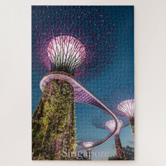 Singapur Foto-Puzzle Puzzle (Vertikal)