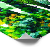 Singapur Gardens By The Bay - Leinwand Art Print Poster (Ecke)