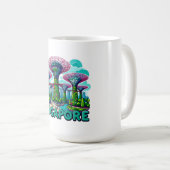 Singapur-Garten Kaffeetasse (VorderseiteRechts)