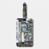 Singapur Gepäckanhänger (Rückseite vertikal)