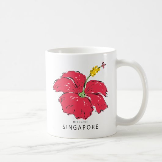 SINGAPUR HIBISKUS COLLECTION KAFFEETASSE (Rechts)