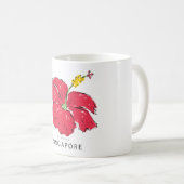 SINGAPUR HIBISKUS COLLECTION KAFFEETASSE (VorderseiteRechts)