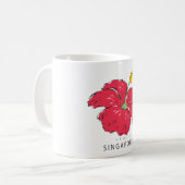 SINGAPUR HIBISKUS COLLECTION KAFFEETASSE (Vorderseite Links)