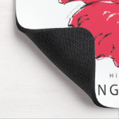 SINGAPUR HIBISKUS COLLECTION MOUSEPAD (Ecke)