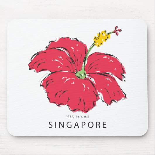 SINGAPUR HIBISKUS COLLECTION MOUSEPAD (Vorne)