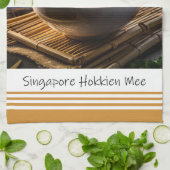 Singapur Hokkien Mee Kitchen Handtuch (Gefaltet)
