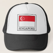 Singapur-Hut Truckerkappe (Vorderseite)
