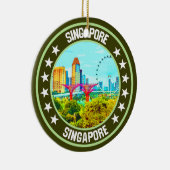 Singapur Keramik Ornament (Rechts)