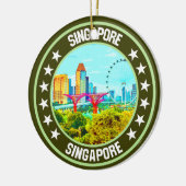 Singapur Keramik Ornament (Links)