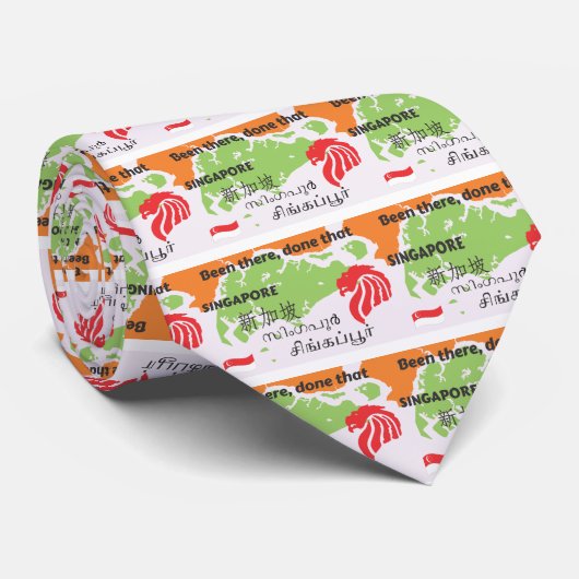 Singapur Krawatte (Gerollt)