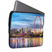 Singapur Laptopschutzhülle (Vorne Rechts)