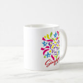 Singapur Lion City Celebration Kaffeetasse (VorderseiteRechts)