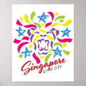 Singapur Lion City Celebration Poster (Vorne)