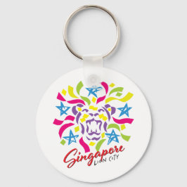 Singapur Lion City Celebration Schlüsselanhänger