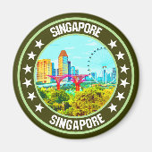Singapur Magnet (Vorne)