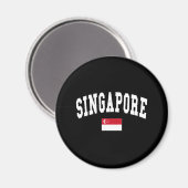 SINGAPUR MAGNET (Vorderseite/Rückseite)