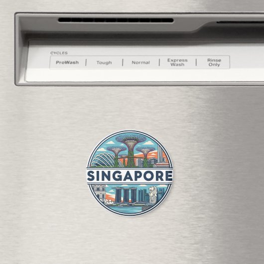 Singapur Magnet (In Situ (Geschirrspüler))