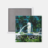 Singapur Magnet (Vorderseite/Rückseite)