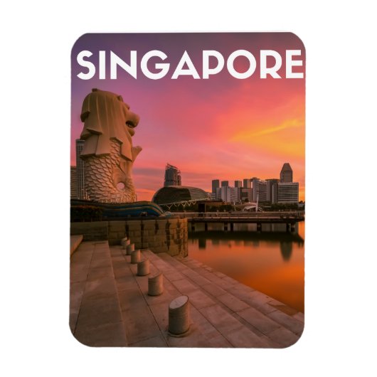 Singapur Magnet (Vertikal)