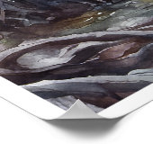 Singapur Mangroves - Aquarellkunst Print Poster (Ecke)