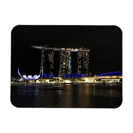Singapur Marina Bay Sands #1 Magnet (Horizontal)