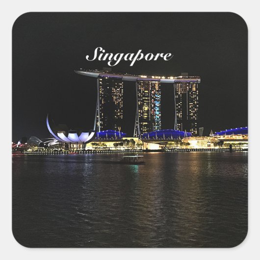 Singapur Marina Bay Sands #1 Stickers (Vorderseite)