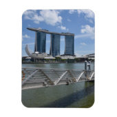 Singapur (Marina Bay Sands) Magnet (Vertikal)